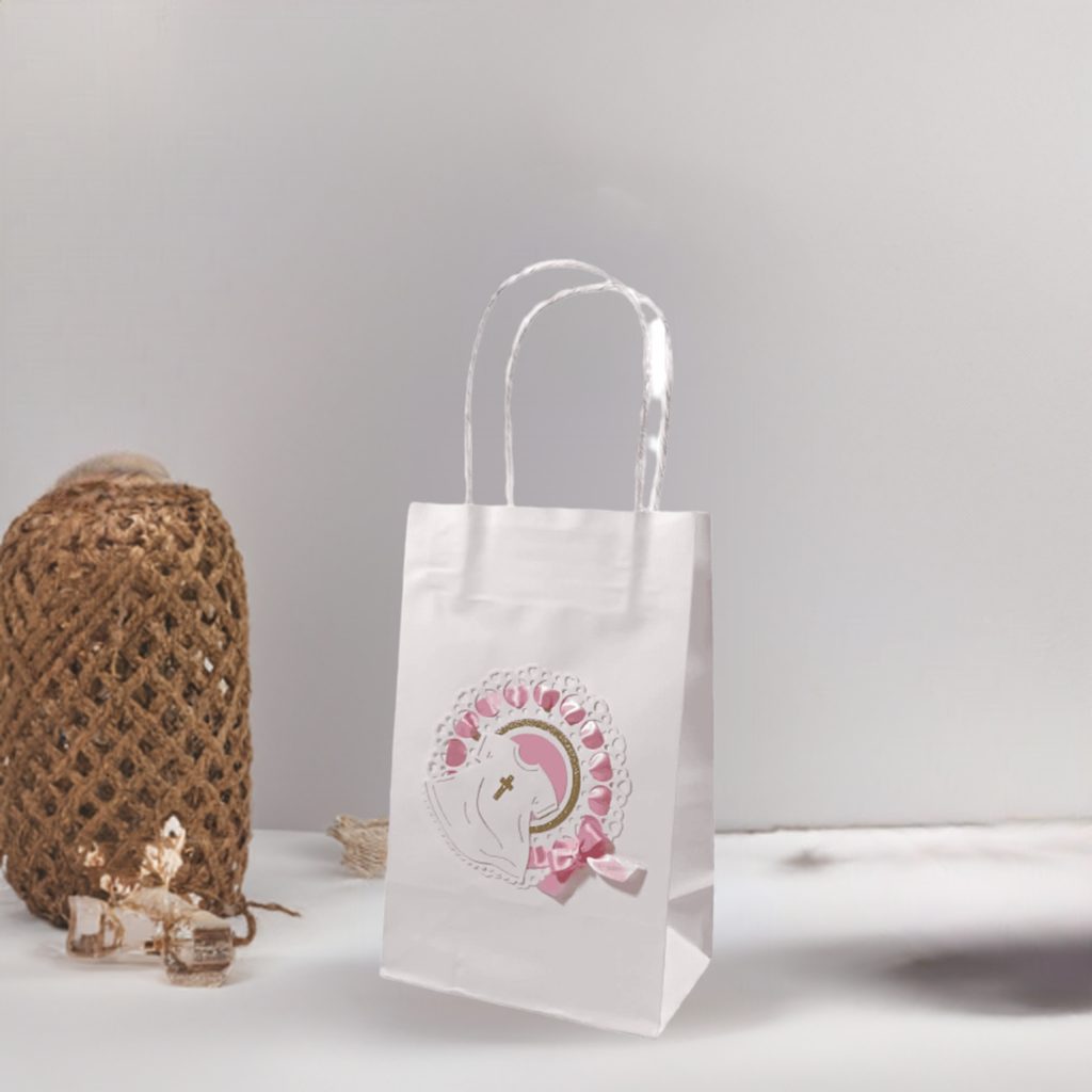 Unicorn gift bag — baby shower and kids’ party decor made in Connecticut